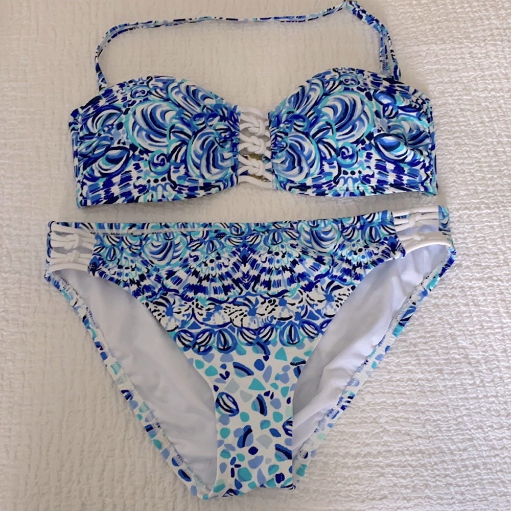 Lilly Pulitzer Lattice Bikini